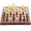 Tree Antique Folding Magnetic Chess Set 31.5 X 27 Cm, Korea Representative Board Game