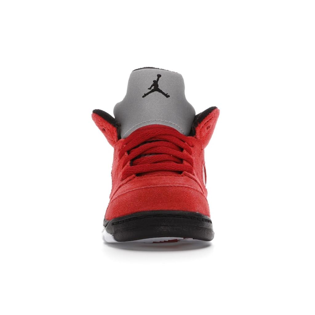 Air Jordan 5 Retro TD Raging Bull 2021 Baby Sneakers Red Varsity-Red Black 440890-600