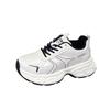 Daddy Shoes Women's 2025 New Popular Spring and Autumn Thick-soled Heightening Casual Sports Shoes Women's Versatile Breathable Running Shoes