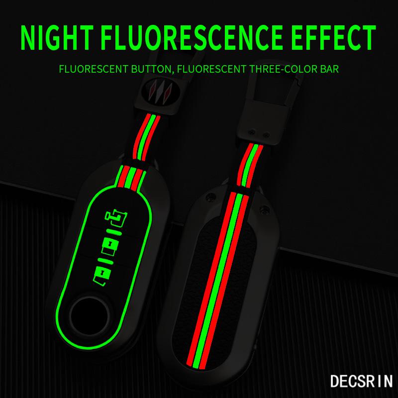 Чехол-раскладушка для автомобильного пульта из цинкового сплава для Fiat Ducato 500 500L Panda Grande Punto Lancia Musa Автоаксессуары