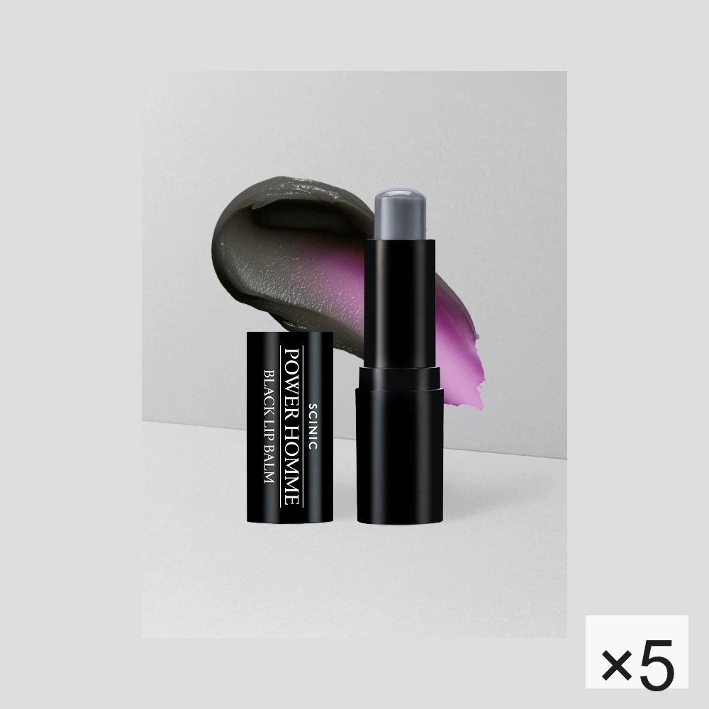 Scinic Power Homme Черный бальзам для губ 4г (3 варианта)