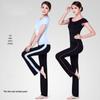 Женские летние модальные брюки для танцев прямого кроя - Облегающая фитнес-форма для шаффл-танцев и аэробики