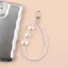 Акриловый жемчуг Love мобильный телефон цепочка кулон круглый бисерный брелок сумка кулон телефон шнурок ювелирные изделия аксессуары