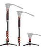 IFOOTAGE Cobra 3 Camera Monopod with 180cm Camera Professional Carbon Fiber Travel Monopod with Payload Is 8KG C180F-P Pedal, Monopod, Feet,