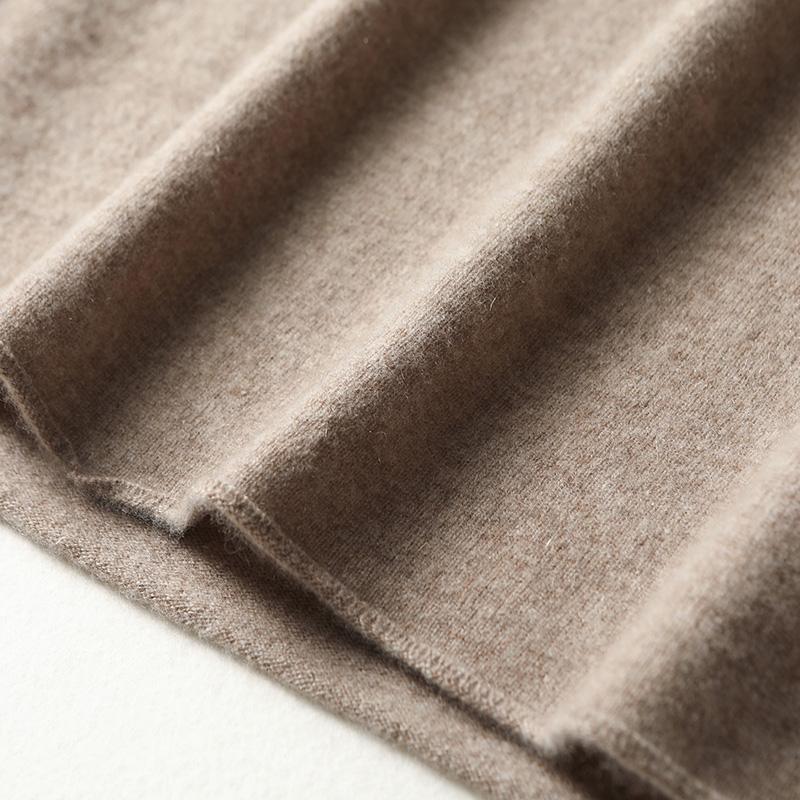 Женское платье-свитер 100% шерсть TIDENOVEL Вязаное с высоким воротом Длинный пуловер Зимние джемперы Шерстяное длинное платье Женское