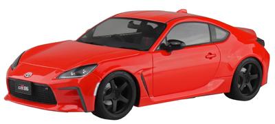 Aoshima Bunka Kyozai The Model Car Series SP13 Toyota ZN8 GR86 Custom Wheel Пластиковая модель 1/24 '21