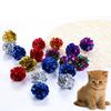 5 Pcs Cats Crinkle Paper Balls Safe Balls for Kitten Cats Interactive Cats Toy Crinkle Balls Colorful Toy