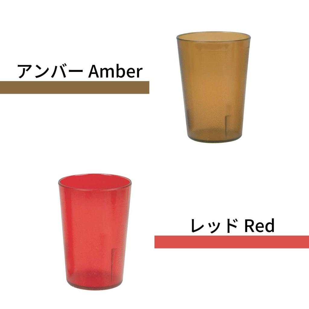 Thunder Group Стакан 470 мл 16 унций, набор из 12 стаканов для коммерческого использования, можно мыть в посудомоечной машине, пластиковый, стеклянный, легкий, ударопрочный, с антипригарным покрытием PLTHTB016B-12S