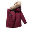Winter Down Jacket Youth New White Duck Down Men's Casual Short Men's