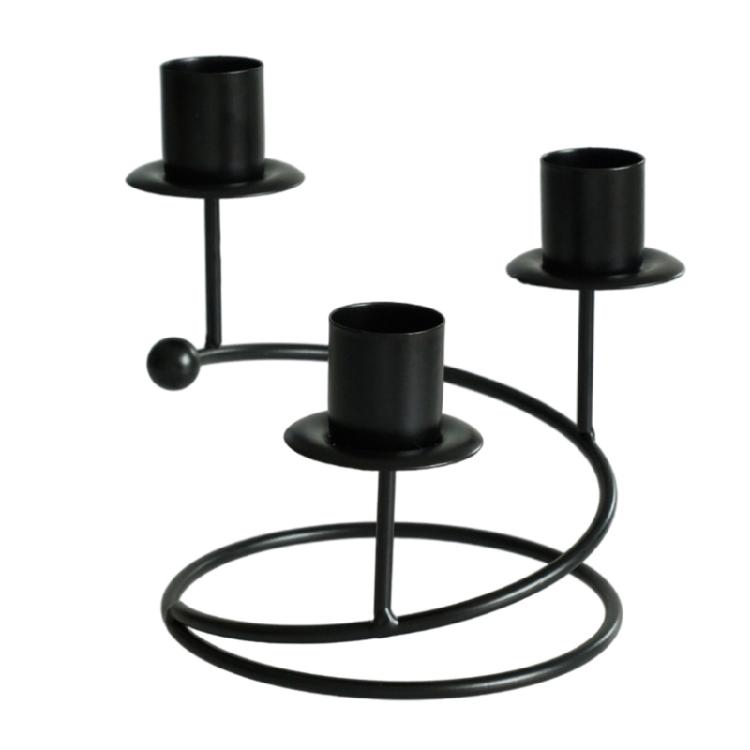 3 Head Nordic Metal Candle Holder Candlestick Stand HandMade Candle Holder Chamberstick Holder Candlelight