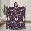 Number  Football Lamine YYamal Fleece Blanket  Custom Throw Blanket for Home xcm Quilt