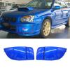 1 Pair New Car Front Bumper Fog Light Lamp Covers Mask Bumper Cover Cap Trim Protection for Subaru Impreza STI WRX 2004-2005