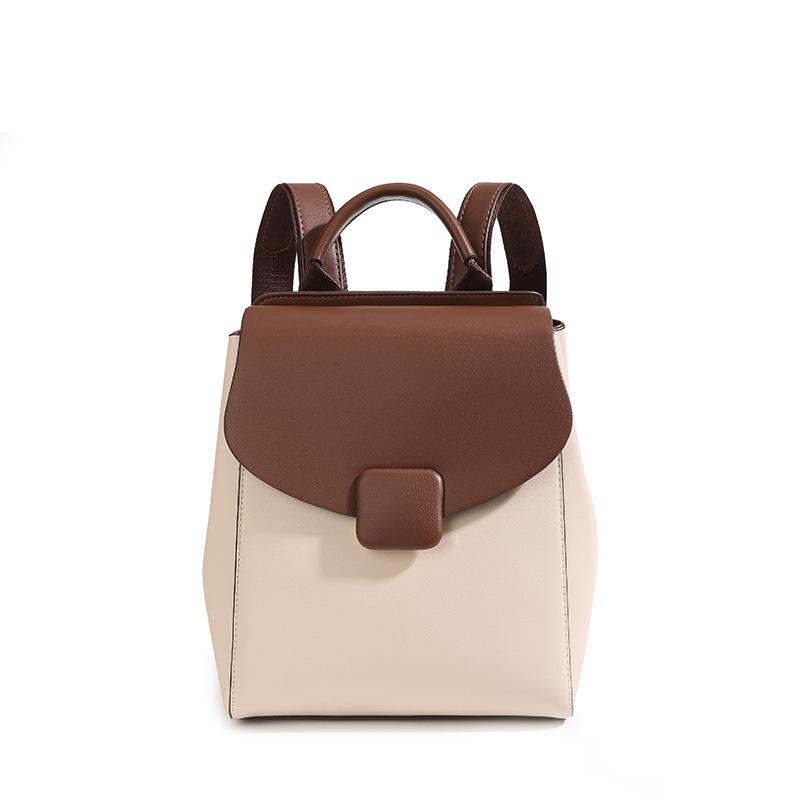 Рюкзаки с цветовыми блоками, Женские рюкзаки для поездок на работу, Дорожные студенческие школьные сумки, Легкие роскошные женские сумки для осени и зимы