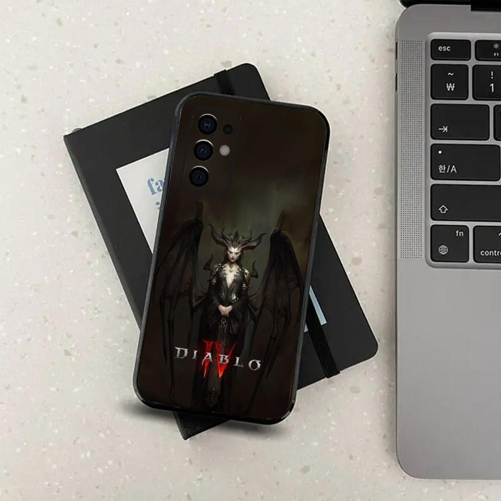 Чехол для телефона D-Diablo IV для Samsung S24, S21, S22, S23, S30, Ultra, S20, Plus, Fe, Lite, Note, 10, 9, 5G Черный Мягкий Чехол