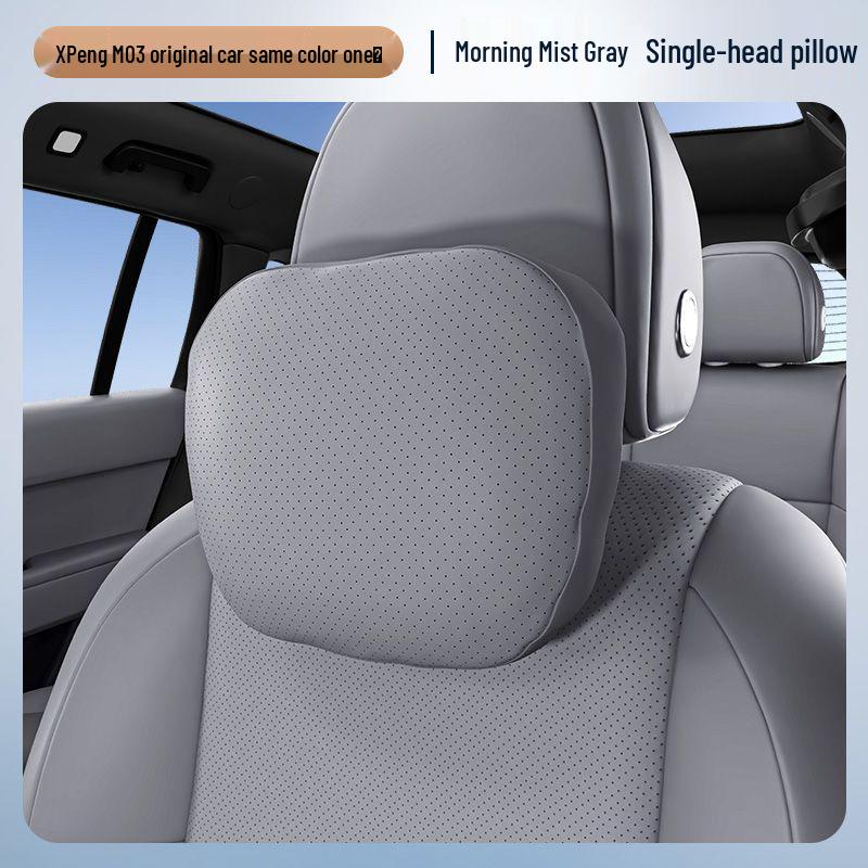 Xpeng M03 Car Headrest & Lumbar Support Pillow for Neck & Waist Protection