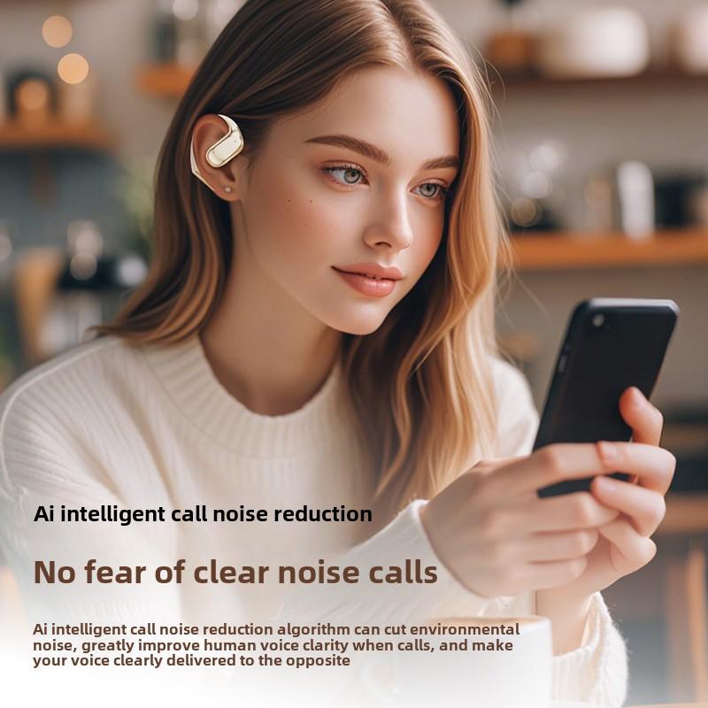 AI Translation Headset Multi-language Translation Real-time Translation OWS Across The New Bluetooth Headset