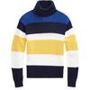 Polo Striped Cotton Knit Turtleneck Women Tops WMPOSWEN6820176-410