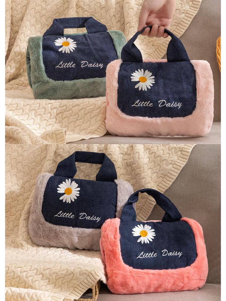 Электрическая грелка: Безопасный, Взрывозащищенный, Автоматическое отключение питания, Двойные прорези для рук, Моющийся, Безопасный для детей