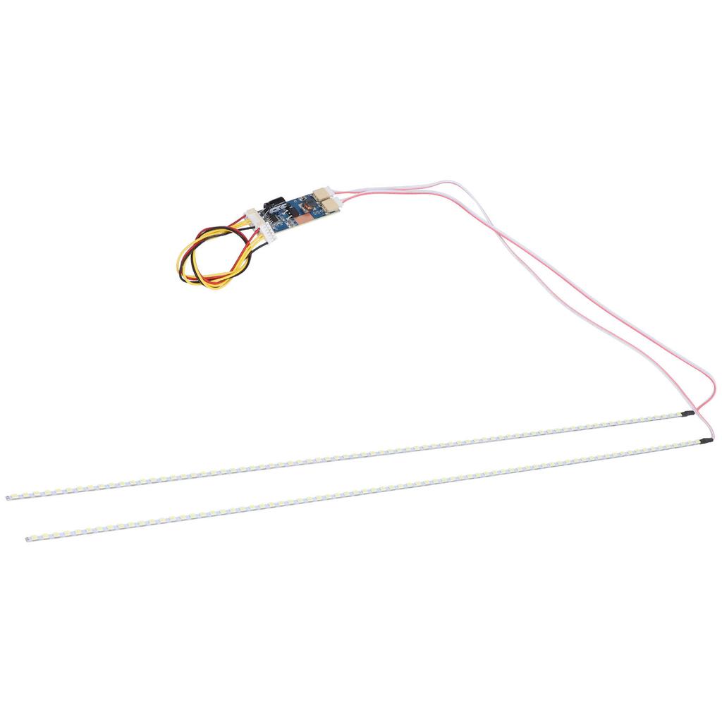 2Pcs LED Backlight Strips Liquid Crystal Display Lamp Tube Lights Kit with Driver Board Connection