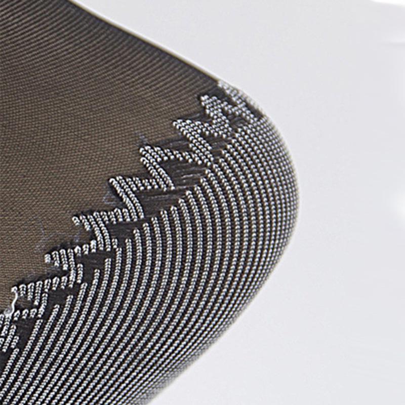 Ультратонкие прозрачные носки для лета, хлопковые шелковые тонкие носки, женские кружевные сетчатые эластичные носки, лоскутные носки с кристаллами, женские короткие носки