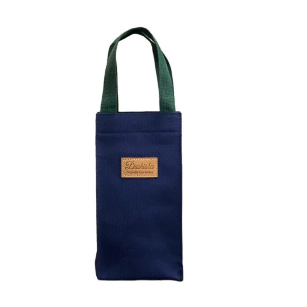 Tumbler Carrier Canvas Water Cup Bag Portable Carrying Umbrella Bag Handheld Water Bottle Holder Universal Bottle Pouch Daily