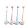 Health Cleaner Three Sided Soft Hair Tooth Toothbrush Ultra Fine Soft Bristle Adult Toothbrush Oral Care Safety Teeth Brush Oral