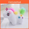 Unicorn Theme Cartoon Plush Toy Backpack Pendant Cute Keyring Decoration Gift