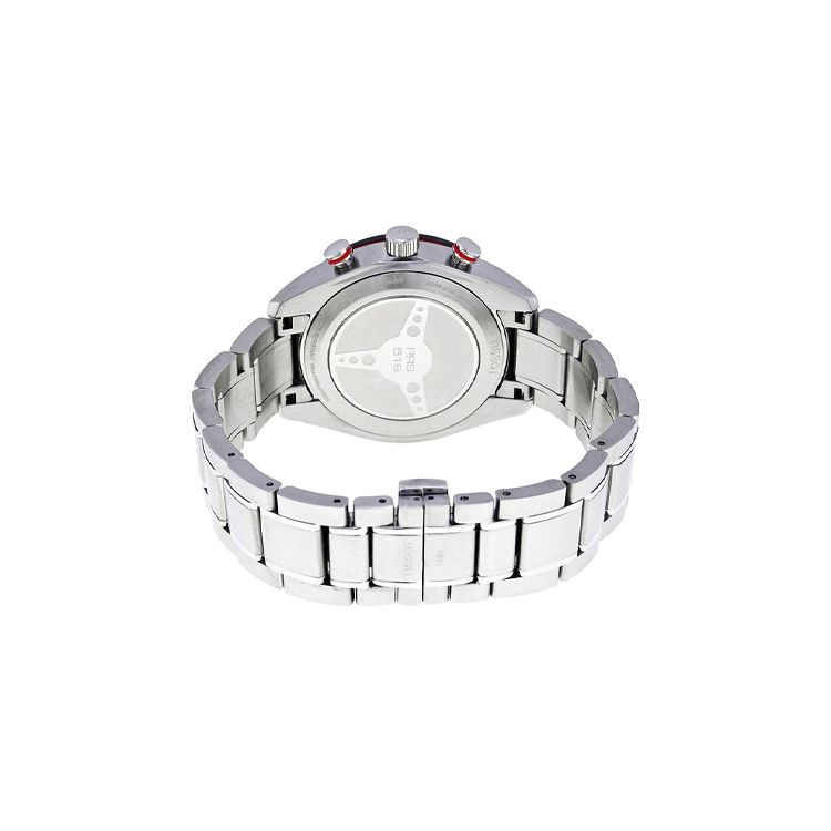 Tissot Часы T-Sport Series с кварцевым механизмом, водозащитой 100 м, 42 мм, серебристым циферблатом, корпусом из нержавеющей стали, браслетом из нержавеющей стали T100.417.11.031.00