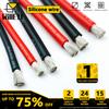 1M/2M 1AWG Silicone Wire Electric Car Battery Cable Power High Current Inverter 2AWG 4AWG 6AWG 8AWG 1 2 4 6 8 10 12 AWG 50mm