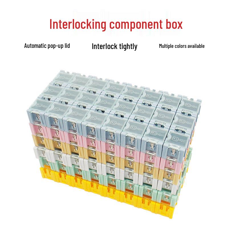 SMT Патч-бокс: Многофункциональный органайзер для электронных компонентов и винтов