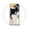 Case for Samsung Galaxy A8 2018 Continental Miniature Spaniel Butterfly Dog Breed