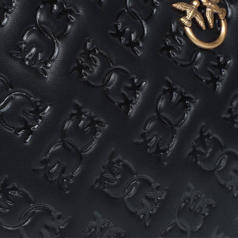 PINKO Women's Half-Moon Swallow Shoulder Bag