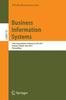 The Business Information Systems : 14th International Conference, BIS 2011, Poznan, Poland, June 15-17, 2011, Proceedings : 87 Book
