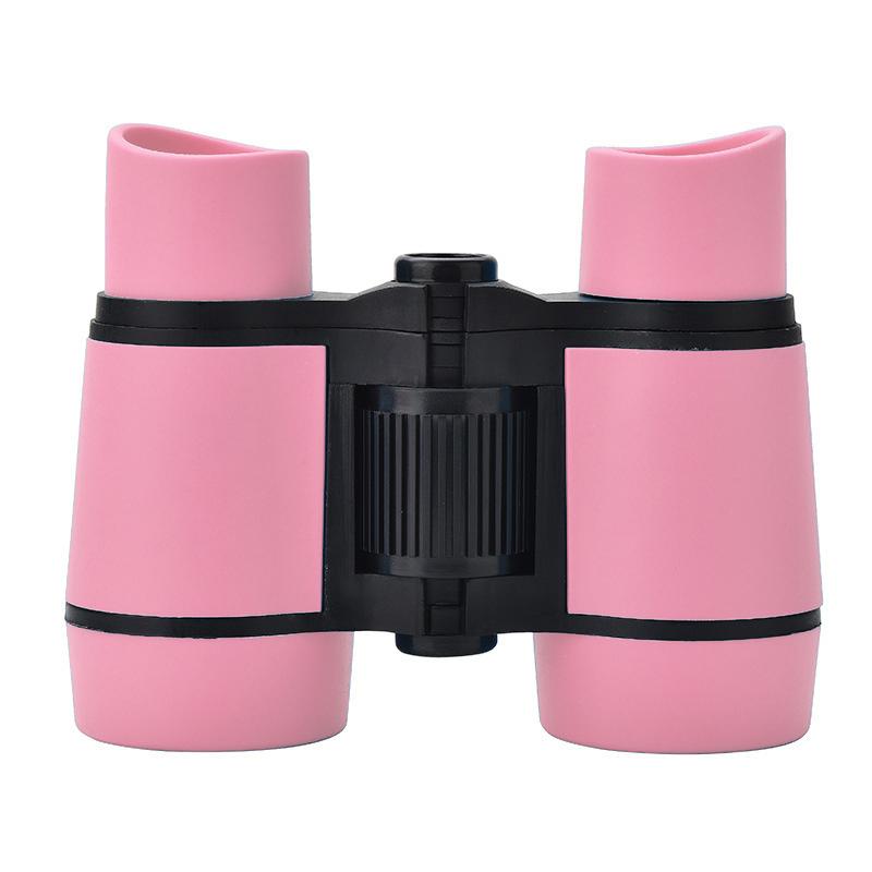 Детский бинокулярный телескоп 4X30, детский образовательный телескоп для наблюдения за птицами, складная ручка, противоскользящая оптика, телескоп