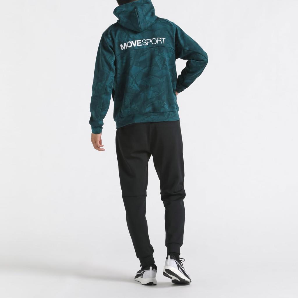 Длинные брюки Descente SHIELD зауженные спортивные брюки ветрозащитные эластичные теплые тренировочные беговые M [Move Sports] SFTECH BK00(ST4FPZ44M)