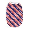 Striped Dog Clothes For Small Dogs Cats Vest Costume Thin Breathable Puppy T-shirt Chuihuahua Pullover Independence Day French Bulldog Supplies
