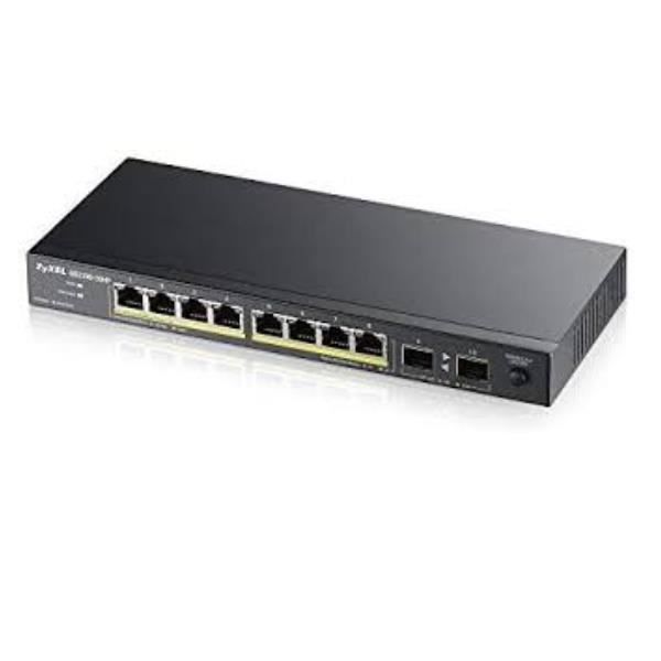 Commutateur - ZYXEL - 8 Ports LAN RJ-45 - PoE - Autonome - Gigabit Ethernet
