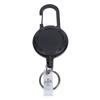 Retractable Keychain Professional Thickened 1mm Stainless Steel Wire Rope Prevents Lost Carabiner