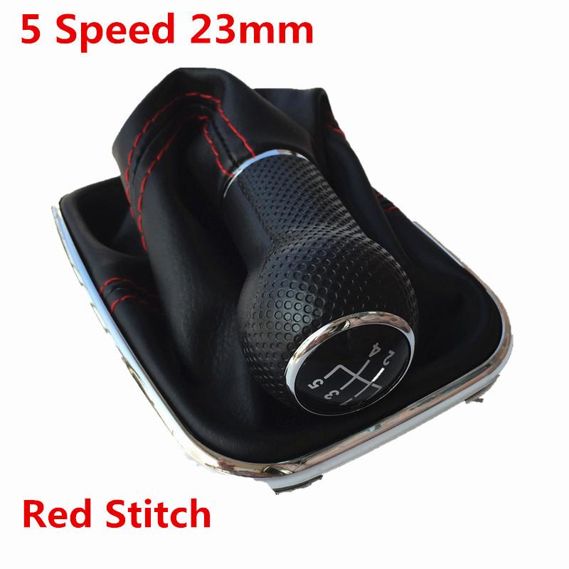 23 мм для Volkswagen VW 1999-2004 Golf 4 IV MK4 GTI R32 Bora Jetta 5/6 Скорость автомобиля Ручка переключения передач Рычаг Ручка Gaitor Чехол для багажника