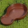 Wide Mouth Tortoise Food Bowl With Ramp Turtle Pond Landscaping Reptile Bathing Pool  Habitat Decor
