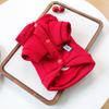 Pet Hoodie With Embroidered Heart Design Small Dogs Cats - Warm Winter Wear Unisex Casual Dog Sweater In XS To XL