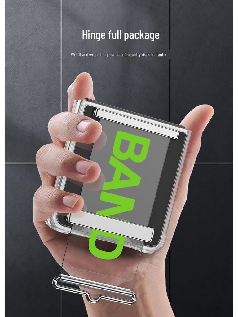 Samsung Galaxy Z Flip7 Protective Airbag Wrist Strap Case