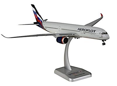 Hogan Масштаб крыла Airbus Аэрофлот Российские авиалинии 1/200 A350-900 VQ-BFY
