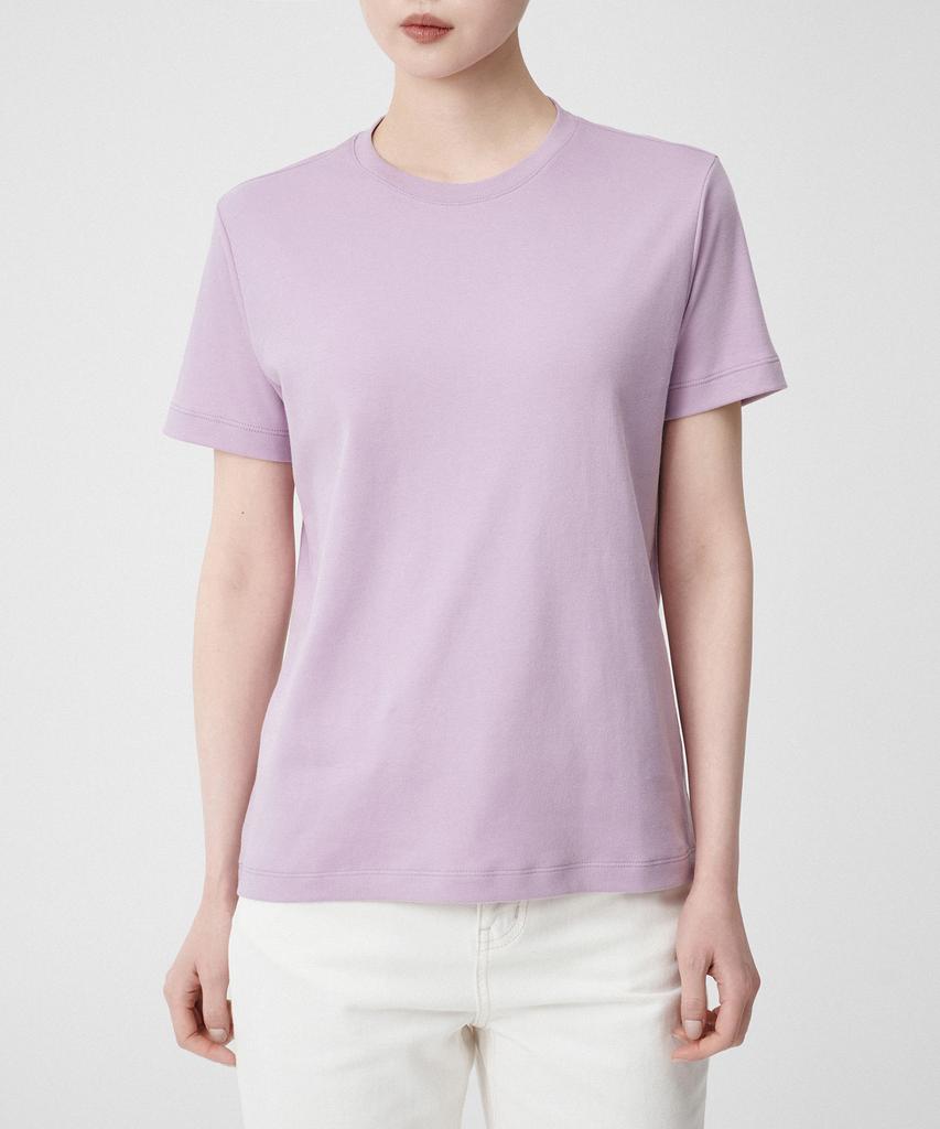 MUSINSA STANDARD WOMAN Women'S Basic Crew Neck T-Shirt [Lilac]