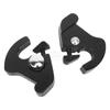 Motorcycle Backrest Detachable Rotary Sissy Bar Luggage Racks Latch Latches Clips Kit For Harley Electra Road Street Glide