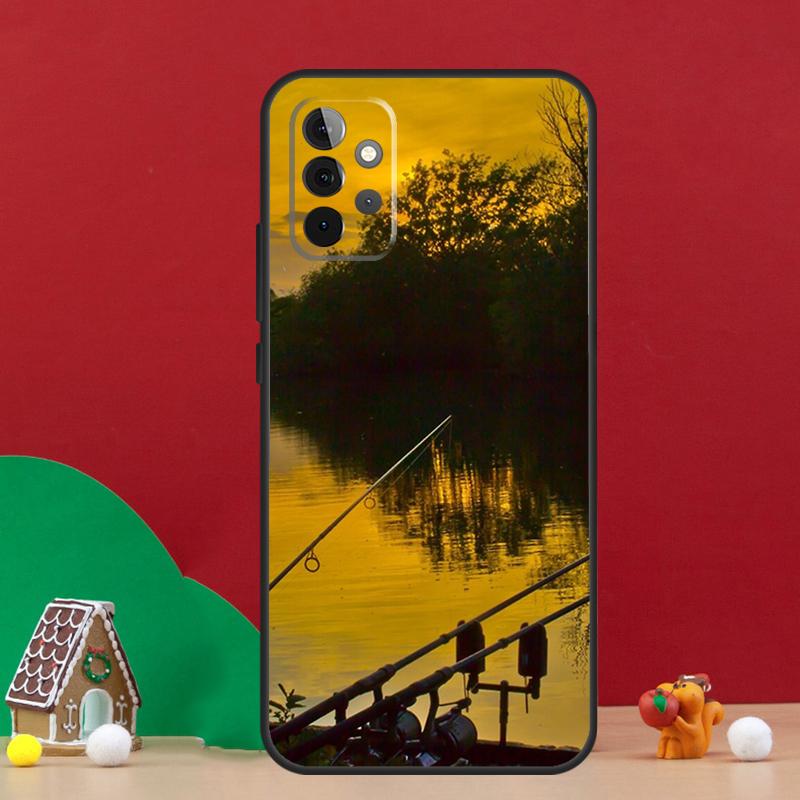 РЫБАЛКА НА КАРПА УДОЧКИ ДЛЯ КАРПА Чехол Для Samsung Galaxy A17 A06 A16 A56 A36 A54 A34 A14 A52 A32 A13 A23 A33 A53 A15 A35 A55