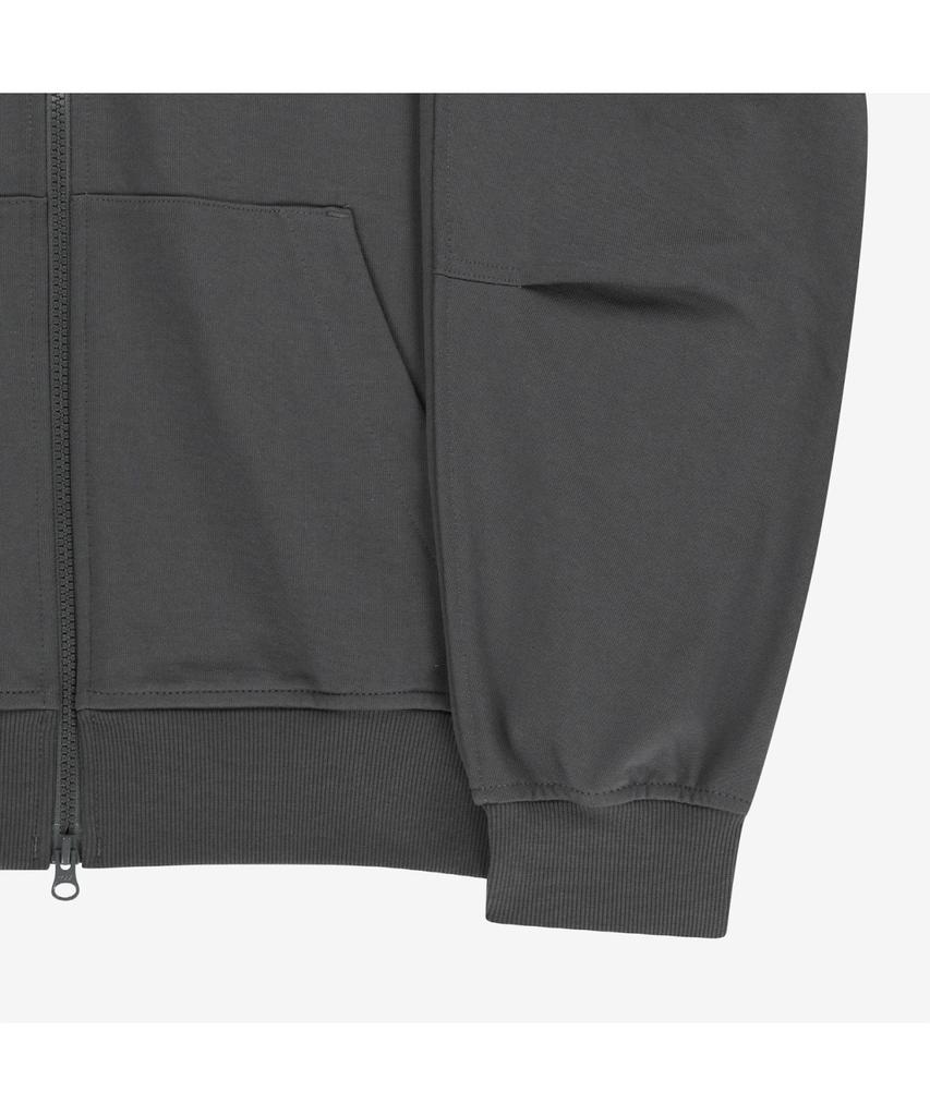 The North Face Nj5Js01L White Label Wl Zip-Up Hoodie Charcoal Grey