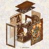 Набор для сборки миниатюрного кукольного домика MiniCity DIY Book Nook Kit 3D, деревянный декор-подставка для книг со светодиодной подсветкой для подростков и отличный подарок на день