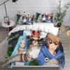 Роскошные новые 3D-печатные комплекты постельного белья Granblue Fantasy Одеяло Покрывало Наволочка Детские Взрослые Домашний текстиль