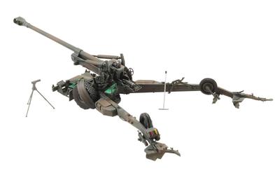 Hobby Japan 1/35 HJM Военная серия №. 1 Японские силы самообороны Сухопутные войска 155-мм гаубица FH-70 Пластиковая модель HJMM001